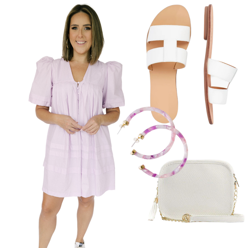 How To Style: Karlie Clothes Puff Sleeve Poplin Dress