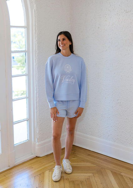 Varley Rasco Namesake Sweat in Xenon Blue – 8.28 Boutique