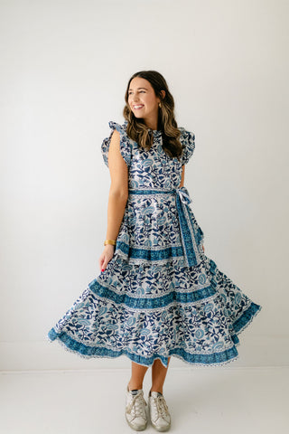J.Marie Collections Paloma Tiered Ric Rac Dress