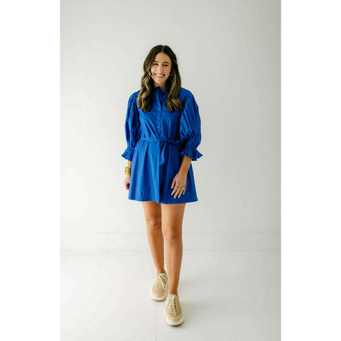 Victoria Dunn Sullivan Maxi Dress in Electric Blue