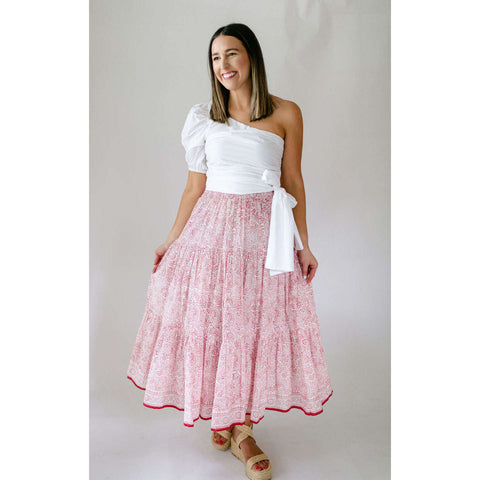 The Adalee Pink Mini Dress