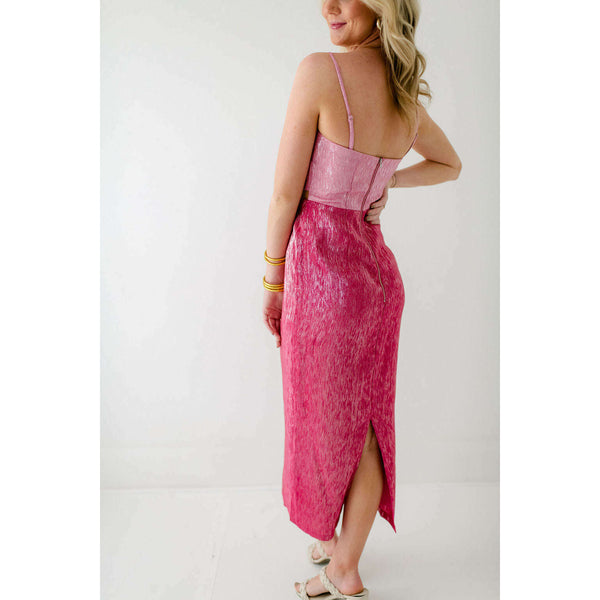 minkpink olivia midi dress Mink Pink Vida Midi Dress, L / Pink