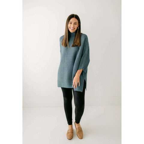 Z-Supply Solange Window Pane Sweater in Mulberry
