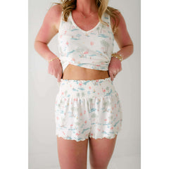 8.28 Boutique:Z-Supply,Z-Supply Dawn Vacay Shorts in Cloud Dancer,Bottoms