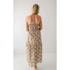 8.28 Boutique:Bishop + Young,Bishop and Young Aeries Halter Dress in Aruba Print,Dress
