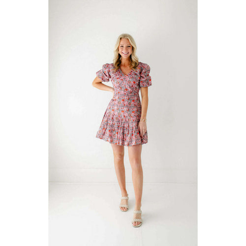 8.28 Boutique:Anna Cate Collection,Anna Cate Collection Solan Dress in Coral Blossom,Dress