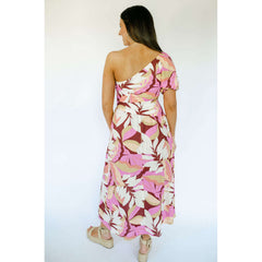 8.28 Boutique:Mink Pink,Mink Pink Kali One Shoulder Dress,Dress
