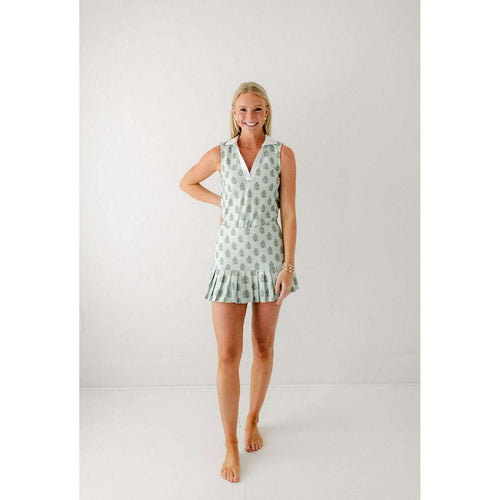 8.28 Boutique:Smith & Quinn,Smith & Quinn The Ruth Skort in Greenberry Block,skirt