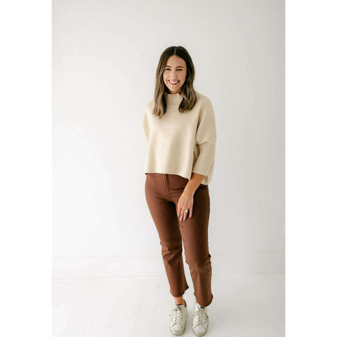 Varley Relaxed Pant 27.5 in Antler