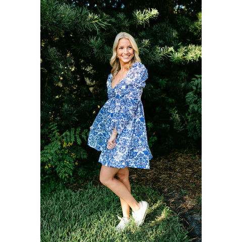 Anna Cate Collection Sloan Dress in Dusty Fleur