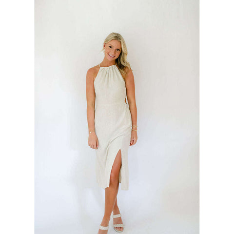 Tyler Boe Sammy Cotton Mosaic Skimmer Dress