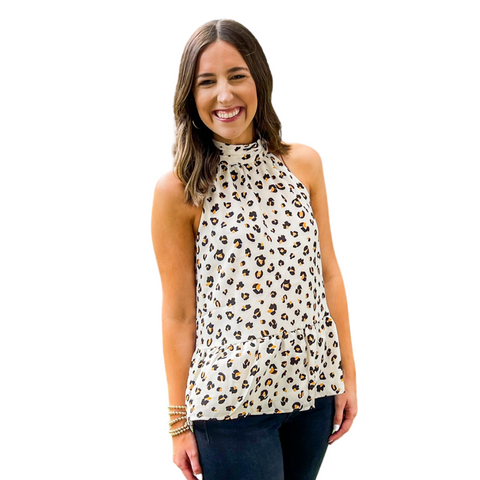 Z-Supply Lay Low Leopard V-Neck Top