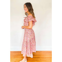 8.28 Boutique:Anna Cate Collection,Anna Cate Collection Penelope Midi Dress,Dresses