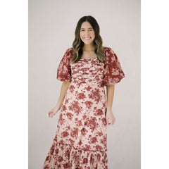 8.28 Boutique:Anna Cate Collection,Anna Cate Collection Aliana Floral Midi Dress,Dress