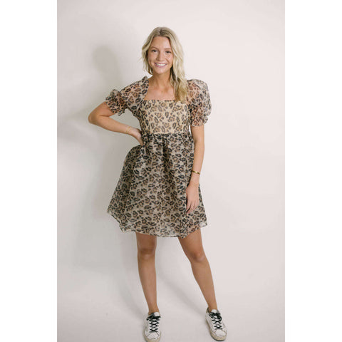 Molly Bracken Black and Gold Sequence Dress