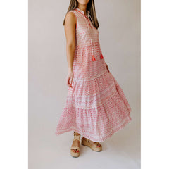 8.28 Boutique:Azure and Indigo,Azure and Indigo Desert Mauritius Mollymook Maxi Dress,Dress