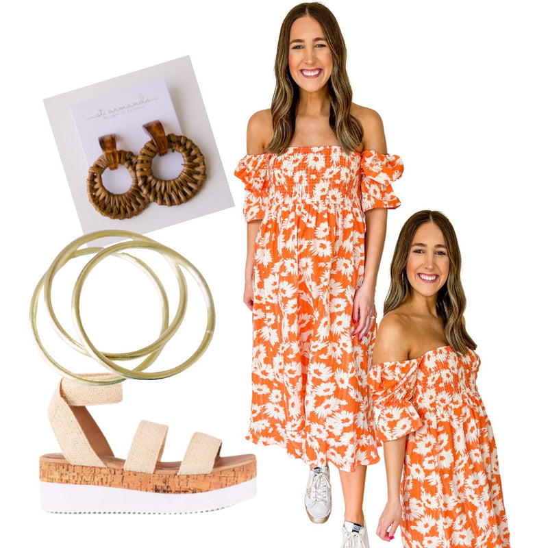 How To Style: Karlie Orange Blossom Midi