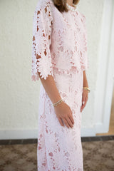The Natalie Pink Lace Set