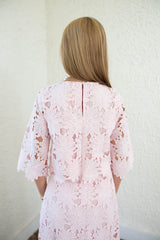 The Natalie Pink Lace Set