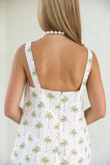 The Madison Pink Palm Set