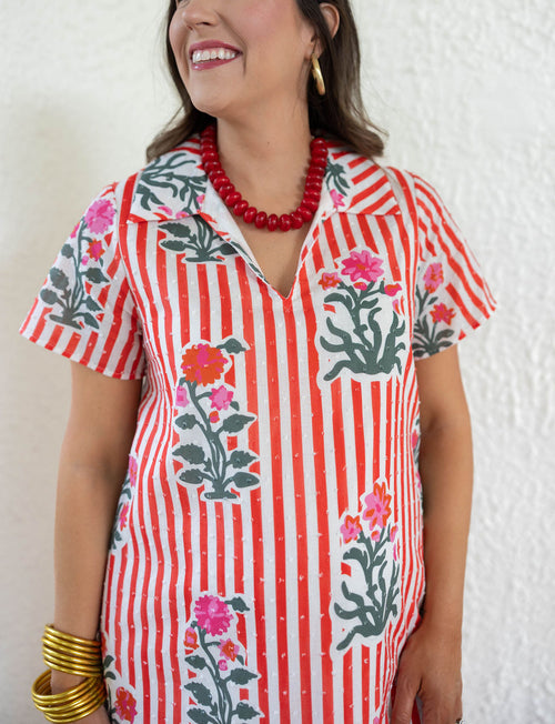 Crosby by Mollie Burch Franny Dress in Garden Parasol