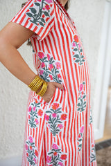 Crosby by Mollie Burch Franny Dress in Garden Parasol