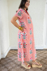 Crosby by Mollie Burch Franny Dress in Garden Parasol