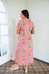 Crosby by Mollie Burch Franny Dress in Garden Parasol