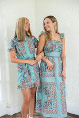 Cleobella Marni Mini Dress in Bleura