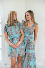 Cleobella Veronique Ankle Dress in Bleura