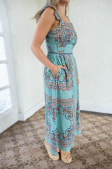 Cleobella Veronique Ankle Dress in Bleura