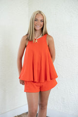Meet Me in Santorini Scarlet Whisper Set