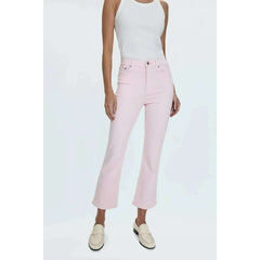 8.28 Boutique:PISTOLA DENIM,Pistola Lennon High Rise Crop Boot in Blush,Jeans