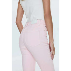 8.28 Boutique:PISTOLA DENIM,Pistola Lennon High Rise Crop Boot in Blush,Jeans
