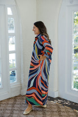 House of MBR Entitled Ruthie Shirt Dress in Long
