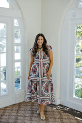 Cleobella Anne Midi Dress in Carmella Print