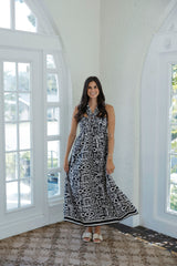 Cleoeblla Zola Maxi Dress in Black