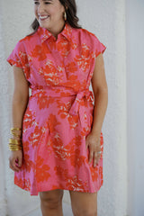 Jade Melody Tam Romance Brocade Tie Dress