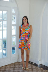 Karlie Modern Pop Art Shirt Dress