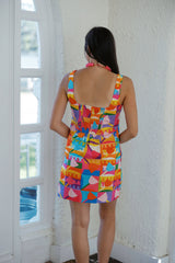 Karlie Modern Pop Art Shirt Dress