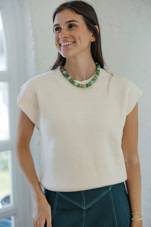 THML Oatmeal Sweater Vest