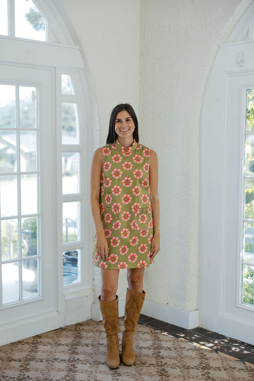 Elizabeth James Teddie Dress in Twiggy