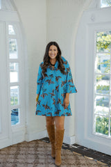 House of MBR Berry Grove Ruthie Shirt Dress in Short