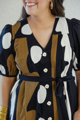 Crosby by Mollie Burch Stevie Dress in Wild Line