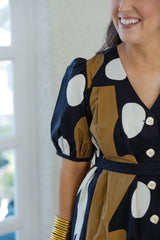 Crosby by Mollie Burch Stevie Dress in Wild Line