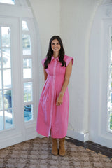 Crosby by Mollie Burch Quincey Dress in Blossom Pink