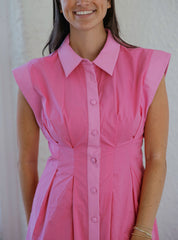 Crosby by Mollie Burch Quincey Dress in Blossom Pink