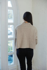 Kerisma Knits Aja Sweater in Light Khaki