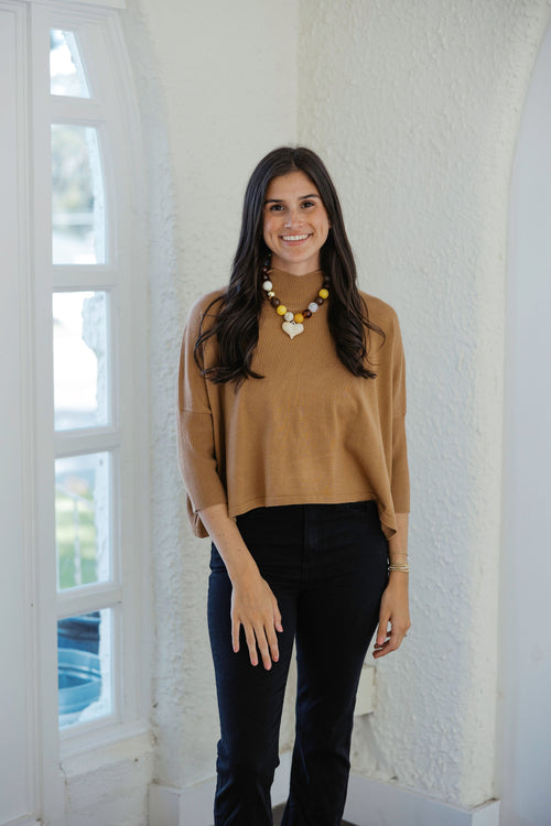 Kerisma Knits Aja Ortho Sweater in Walnut