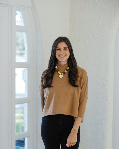 Kerisma Knits Aja Ortho Sweater in Walnut